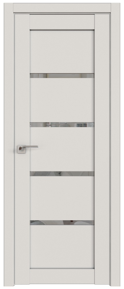 Дверь ProfilDoors Серия U модель 2.09U Цвет:Дарквайт, Остекление:Прозрачное