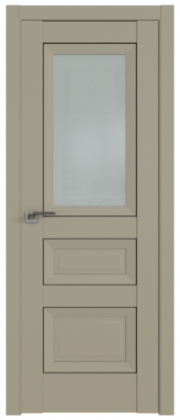 Межкомнатная дверь ProfilDoors 2.94U Цвет:Шеллгрей, Остекление:Стекло матовое