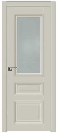 Межкомнатная дверь ProfilDoors 2.109U Цвет:Магнолия Сатинат, Остекление:Стекло матовое