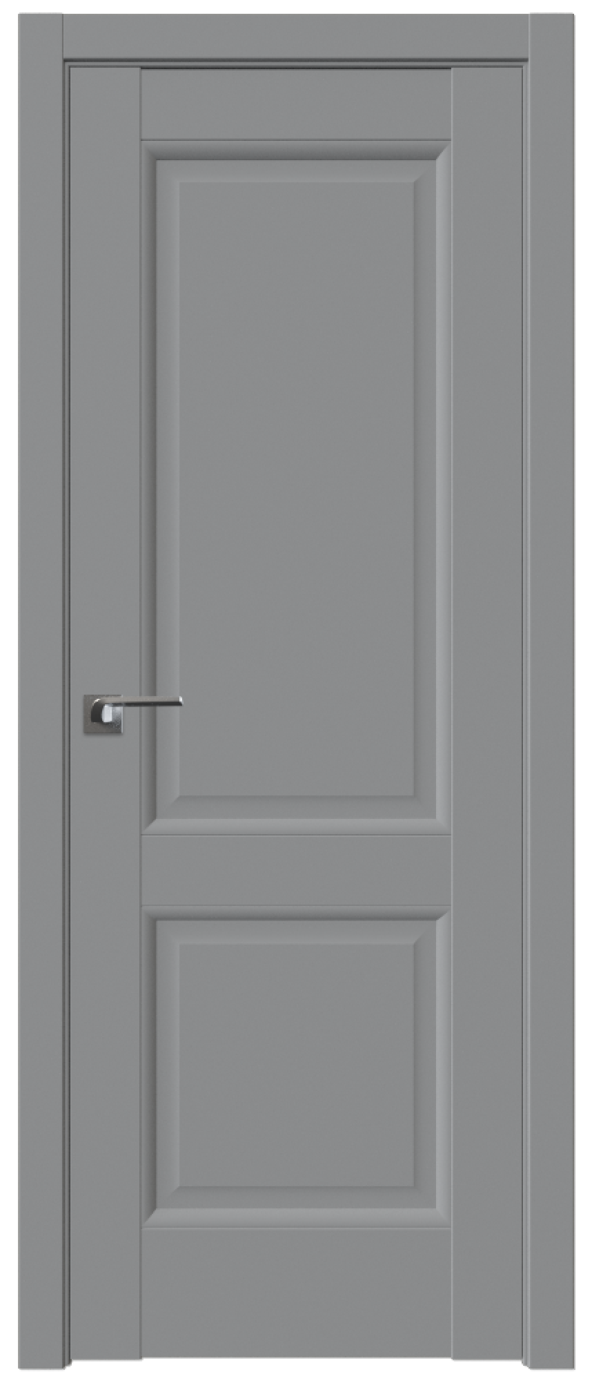 Дверь ProfilDoors Серия U модель 2.41U Цвет:манхэттен, Тип:Глухая