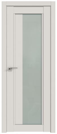 Дверь ProfilDoors Серия U модель 2.72U Цвет:Дарквайт, Остекление:Стекло матовое