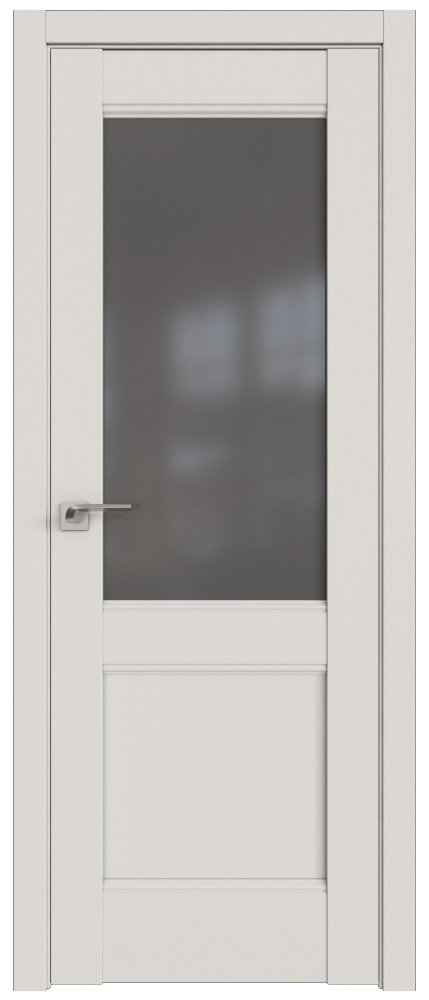 Дверь ProfilDoors Серия U модель 109U Цвет:Дарквайт, Остекление:Графит