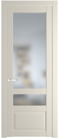 Дверь ProfilDoors Серия PD модель 2.5.4PD Цвет:Кремовая Магнолия, Остекление:Матовое