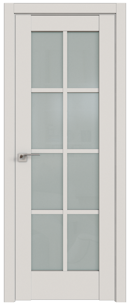 Дверь ProfilDoors Серия U модель 101U Цвет:Дарквайт, Остекление:Стекло матовое