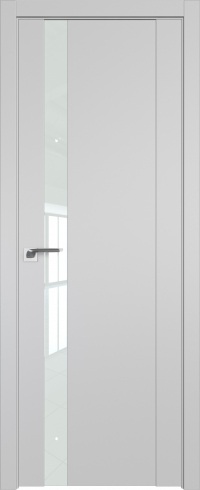 Межкомнатная дверь ProfilDoors 62U Цвет:манхэттен, Остекление:LACOBEL БЕЛЫЙ ЛАК