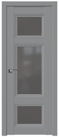 Межкомнатная дверь ProfilDoors  2.105U Цвет:манхэттен, Остекление:Графит