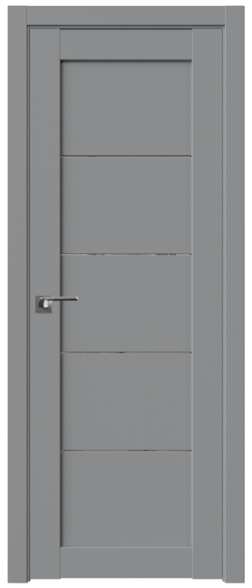 Дверь ProfilDoors Серия U модель 2.11U Цвет:манхэттен, Остекление:Прозрачное