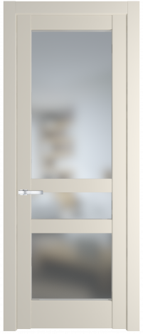 Дверь ProfilDoors Серия PD модель 4.5.2PD Цвет:Кремовая Магнолия, Остекление:Матовое