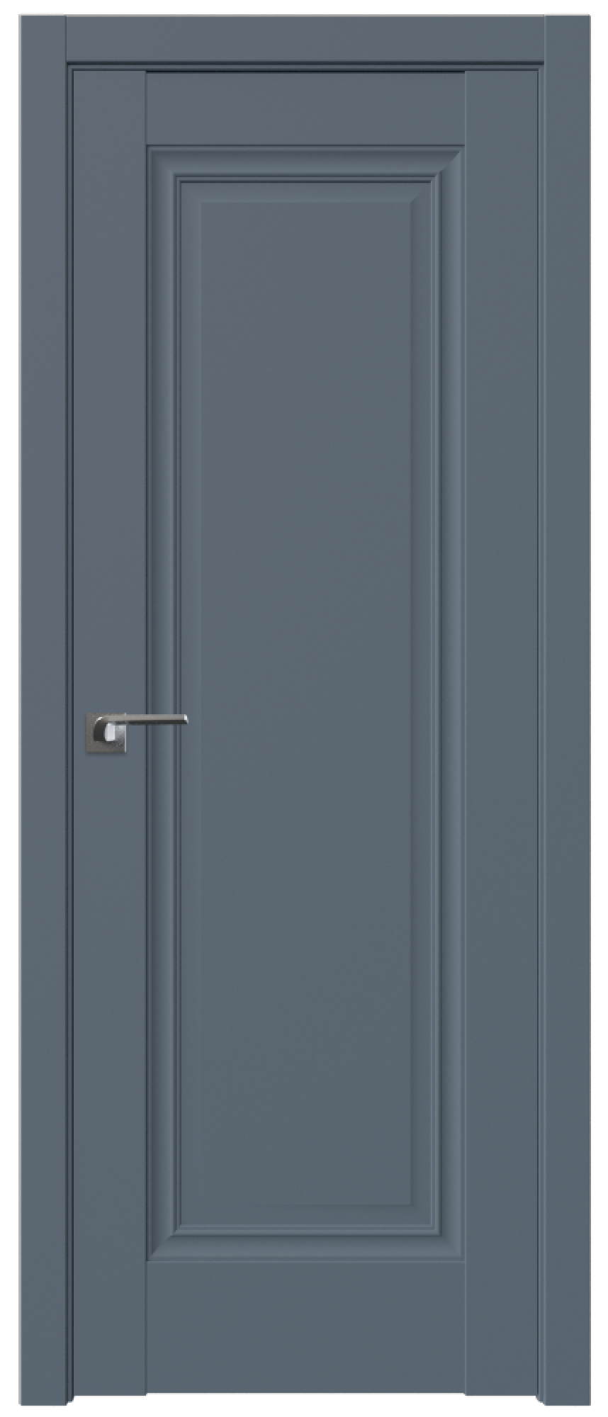 Дверь ProfilDoors Серия U модель 2.34U Цвет:Антрацит, Тип:Глухая