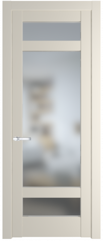 Дверь ProfilDoors Серия PD модель 4.3.2PD Цвет:Кремовая Магнолия, Остекление:Матовое
