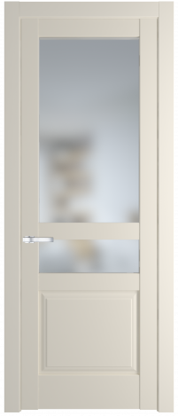 Дверь ProfilDoors Серия PD модель 4.5.4PD Цвет:Кремовая Магнолия, Остекление:Матовое