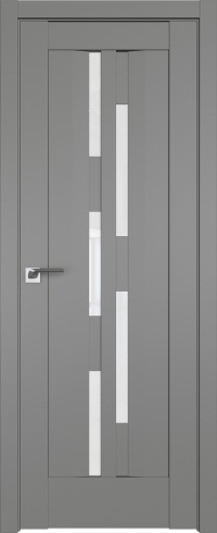 Межкомнатная дверь ProfilDoors 30U Цвет:Грей, Остекление:Триплекс белый
