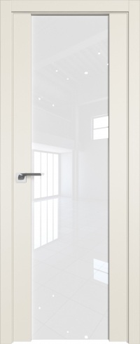 Межкомнатная дверь ProfilDoors 8U Цвет:Дарквайт, Остекление:Триплекс белый