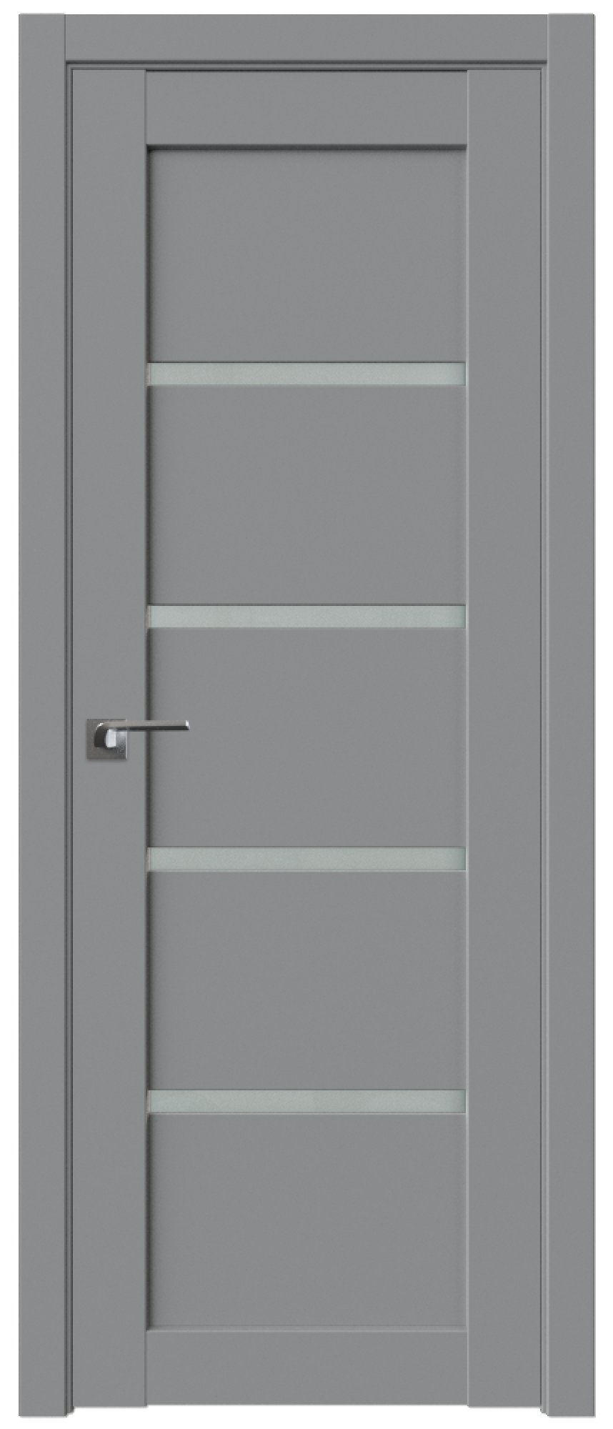 Дверь ProfilDoors Серия U модель 2.09U Цвет:манхэттен, Остекление:Стекло матовое