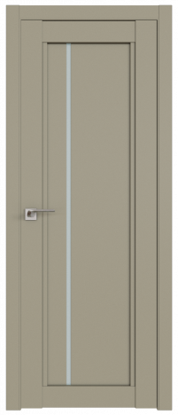 Дверь ProfilDoors Серия U модель 2.70U Цвет:Шеллгрей, Остекление:Стекло матовое