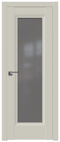 Межкомнатная дверь ProfilDoors 2.111U Цвет:Магнолия Сатинат, Остекление:Графит
