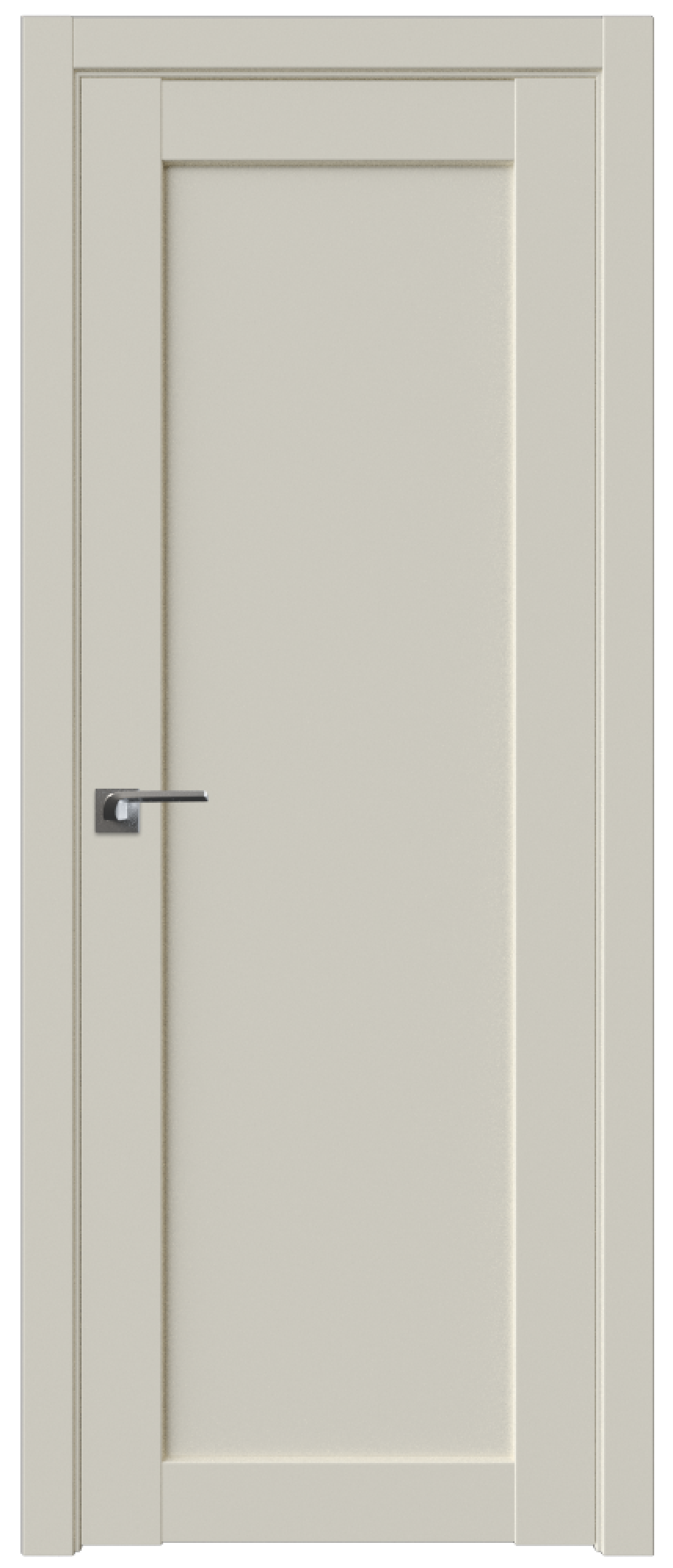 Дверь ProfilDoors Серия U модель 2.18U Цвет:Магнолия Сатинат, Тип:Глухая