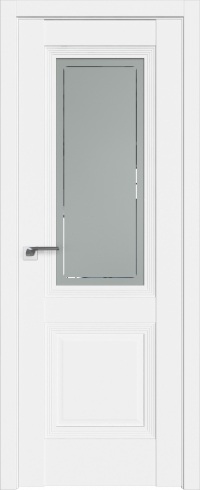 Межкомнатная дверь ProfilDoors 81U Цвет:Аляска, Остекление:Гравировка 4