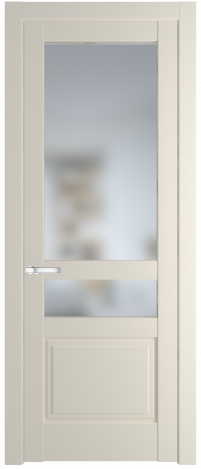 Дверь ProfilDoors Серия PD модель 3.5.4PD Цвет:Кремовая Магнолия, Остекление:Матовое