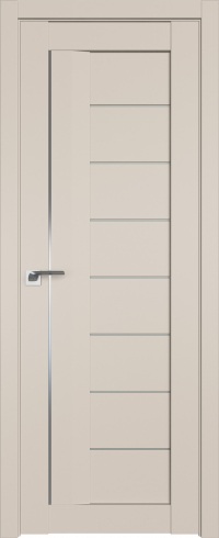 Межкомнатная дверь ProfilDoors 17U Цвет:Санд, Остекление:Матовое