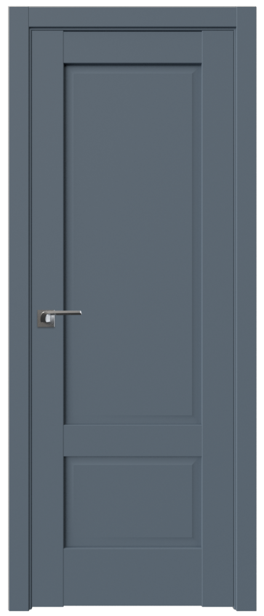 Дверь ProfilDoors Серия U модель 105U Цвет:Антрацит, Тип:Глухая