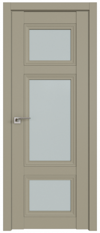 Межкомнатная дверь ProfilDoors  2.105U Цвет:Шеллгрей, Остекление:Стекло матовое