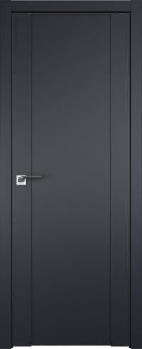 Межкомнатная дверь ProfilDoors 20U Цвет:Чёрный матовый, Тип:Глухая