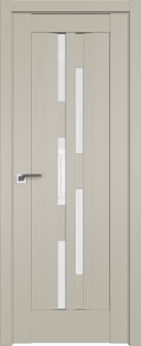 Межкомнатная дверь ProfilDoors 30U Цвет:Шеллгрей, Остекление:Триплекс белый