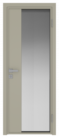 Межкомнатная дверь ProfilDoors 7AG Цвет:Шеллгрей (ламинация), Остекление:Мателюкс б.цв.