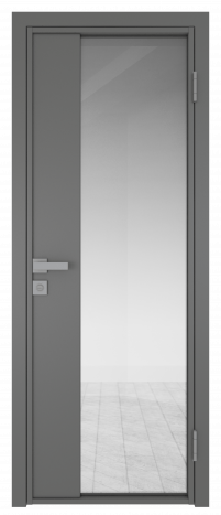 Межкомнатная дверь ProfilDoors 7AG Цвет:Грей (ламинация), Остекление:Прозрачное