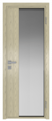 Межкомнатная дверь ProfilDoors 7AG Цвет:Дуб SKY Крем (ламинация), Остекление:Мателюкс б.цв.