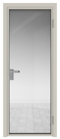 Межкомнатная дверь ProfilDoors 1AG Цвет:Магнолия Сатинат (ламинация), Остекление:Прозрачное