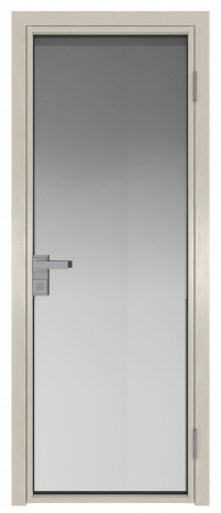 Межкомнатная дверь ProfilDoors 1AG Цвет:Дуб SKY Белёный (ламинация), Остекление:Мателюкс б.цв.