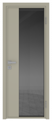 Межкомнатная дверь ProfilDoors 7AG Цвет:Шеллгрей (ламинация), Остекление:Планибель графит