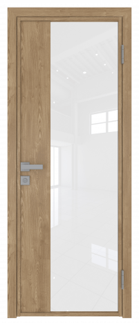 Межкомнатная дверь ProfilDoors 7AG Цвет:Каштан натуральный (ламинация), Остекление:Белый триплекс