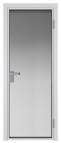Межкомнатная дверь ProfilDoors 1AG Цвет:Белый матовый (ламинация), Остекление:Мателюкс б.цв.