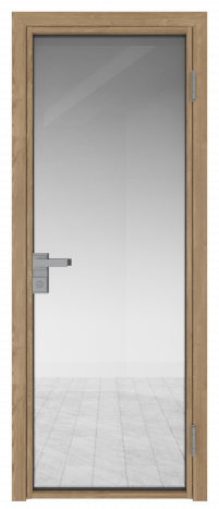 Межкомнатная дверь ProfilDoors 1AG Цвет:Каштан натуральный (ламинация), Остекление:Прозрачное