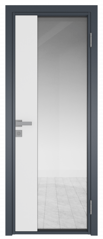 Межкомнатная дверь ProfilDoors 7AG Цвет:Антрацит (RAL7012 МУАР), Остекление:Прозрачное