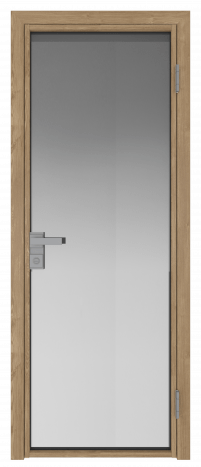 Межкомнатная дверь ProfilDoors 1AG Цвет:Каштан натуральный (ламинация), Остекление:Мателюкс б.цв.