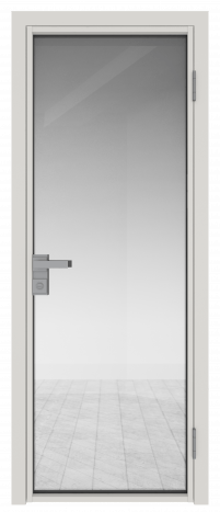 Межкомнатная дверь ProfilDoors 1AG Цвет:ДаркВайт (ламинация), Остекление:Прозрачное