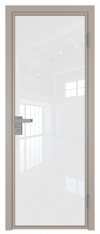 Межкомнатная дверь ProfilDoors 1AG Цвет:Санд (ламинация), Остекление:Белый триплекс