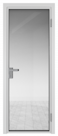 Межкомнатная дверь ProfilDoors 1AG Цвет:Белый матовый (ламинация), Остекление:Прозрачное