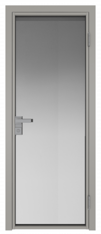 Межкомнатная дверь ProfilDoors 1AG Цвет:Галька матовый (ламинация), Остекление:Мателюкс б.цв.