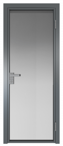 Межкомнатная дверь ProfilDoors 1AG Цвет:Кварц матовый (ламинация), Остекление:Мателюкс б.цв.