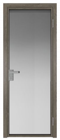 Межкомнатная дверь ProfilDoors 1AG Цвет:Каштан темный (ламинация), Остекление:Мателюкс б.цв.